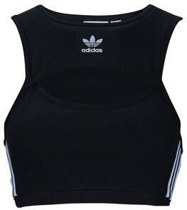Adidas Originals Adicolor Eng Geschnittenes Top Tanktops Kleding black maat: L beschikbare maaten:L