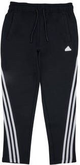 Adidas Sportswear joggingbroek zwart wit Katoen Effen 152