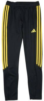 Adidas Perfor ce Junior sportbroek Tiro zwart geel Polyester 152