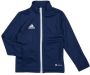 Adidas Perfor ce Junior sportvest donkerblauw wit Gerecycled polyester Opstaande kraag 164 - Thumbnail 1