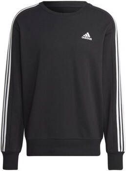 Adidas M 3S FT SWT Stijlvol en Comfortabel Sweatshirt Zwart Heren