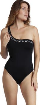 Admas Badpak Maillot de bain 1 pièce asymétrique femme Metalic Stones