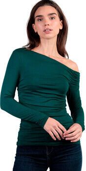 Admas Blouse Asymmetrische top met lange mouwen Frunces