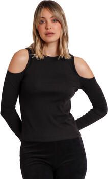 Admas Blouse Hombros Off-the-shoulder top met lange mouwen
