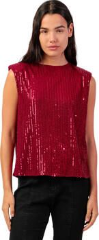 Admas Blouse Mouwloze top Sequins