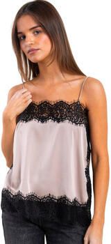 Admas Blouse Tanktop Satin And Lace