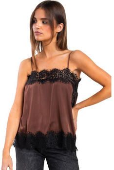 Admas Blouse Tanktop Satin And Lace