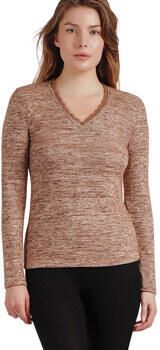 Admas T-shirt Korte Mouw T-shirt chaud en dentelle manches longues femme