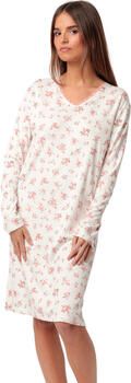 Admas Jurk Nachthemd met lange mouwen Dots And Flowers