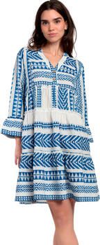 Admas Jurk Zomerjurk met driekwart mouwen Sicilia