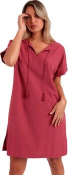 Admas Jurk Zomerjurk met slipe mouwen Linen Style