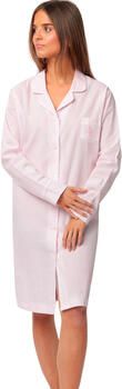 Admas Korte Jurk Nachthemd met lange mouwen Stripes Home