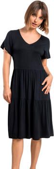 Admas Midi-jurken Zomerjurk met slipe mouwen Cute