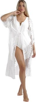 Admas Pareo Halflange strandcaftan Flower