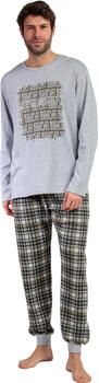 Admas Pyjama-sets Pyjama broek top lange mouwen Never Give Up