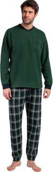 Admas Pyjama-sets Pyjama broek top lange mouwen Smeraldo