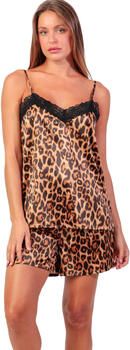 Admas Pyjama-sets Pyjamashort-Hemd Skin Luxe