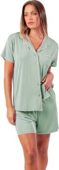 Admas Pyjama-sets Pyjamashort met slipe mouwen Classic Summer