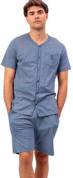 Admas Pyjama-sets Pyjamashort met slipe mouwen Sterling