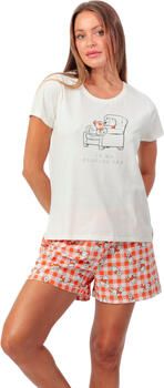 Admas Pyjama-sets Pyjamashort t-shirt Reading Era Disney