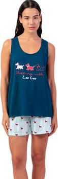 Admas Pyjama-sets Pyjamashort tanktop LouLou Stripes