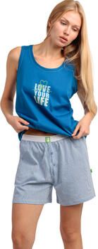 Admas Pyjama-sets Pyjamashort tanktop Love Your Life