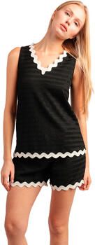 Admas Pyjama-sets Pyjamashort tanktop Luxe Waves