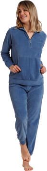 Admas Pyjama's nachthemden Corduroy Pyjama loungewear broek top lange mouwen