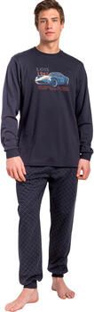 Admas Pyjama's nachthemden Pyjama broek top lange mouwen Engine Lois