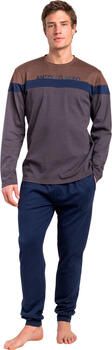 Admas Pyjama's nachthemden Pyjama broek top lange mouwen Rayas Dapper Antonio Miro