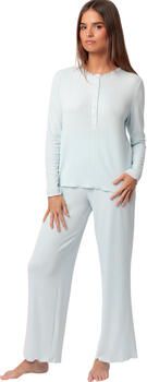 Admas Pyjama's nachthemden Pyjama broek top lange mouwen Romantic