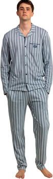 Admas Pyjama's nachthemden Pyjama met broek en overhemd lange mouwen Best Ever