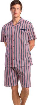 Admas Pyjama's nachthemden Pyjamashort met slipe mouwen Motion