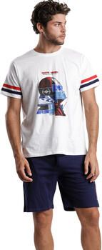 Admas Pyjama's nachthemden Pyjamashort t-shirt Vader Star Wars