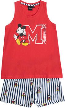 Admas Pyjama's nachthemden Pyjamashort tanktop Mickey NY Summer Disney