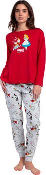 Admas Setjes Pyjama broek top lange mouwen Alice In Wonderland Disney