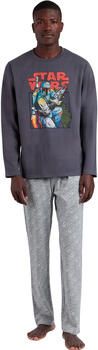 Admas Setjes Pyjama broek top lange mouwen Boba Fett Star Wars