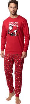 Admas Setjes Pyjama broek top lange mouwen Hoho Mood Peanuts