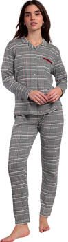 Admas Setjes Pyjama broek top lange mouwen Houdstooth