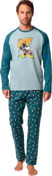 Admas Setjes Pyjama broek top lange mouwen Lost Mickey Disney