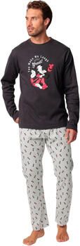 Admas Setjes Pyjama broek top lange mouwen Make Me Laugh Disney