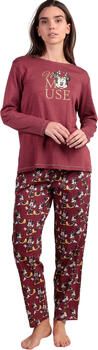 Admas Setjes Pyjama broek top lange mouwen Minnie Mouse Disney