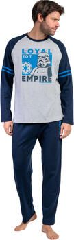 Admas Setjes Pyjama broek top lange mouwen Sport Star Wars