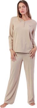 Admas Setjes Pyjama broek top lange mouwen Supersoft