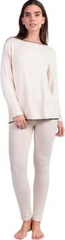 Admas Setjes Pyjama legging top lange mouwen ronde hals Elegant Op Home