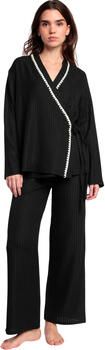 Admas Setjes Pyjamabroek groot Tuniek met twee rijen knopen Luxury