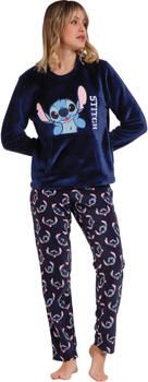 Admas Setjes Stitch Faces Disney Pyjama outfit broek top lange mouwen