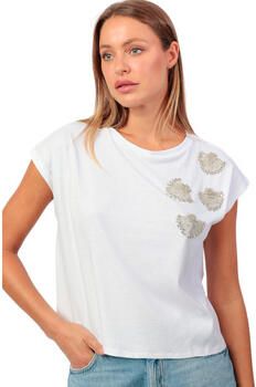 Admas T-shirt Korte Mouw T-shirt met slipe mouwen Shine Fun