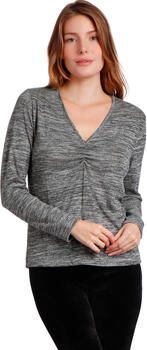 Admas T-shirt Korte Mouw T-shirt manches longues avec nœud chaud femme