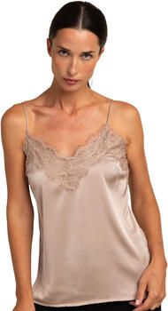 Admas Top Outwear -tanktop van kant en satijn